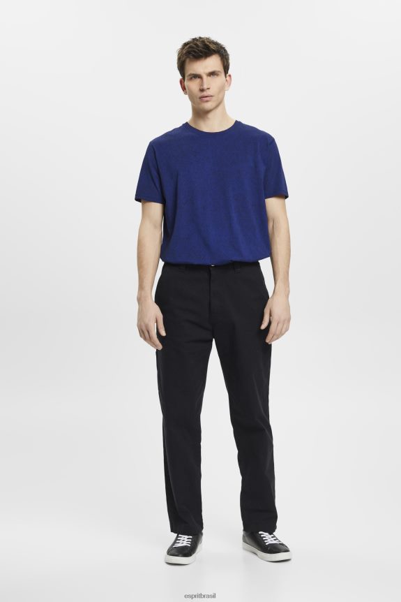 camiseta com efeito lavado homens Esprit tinta Camisetas 82P6TP754