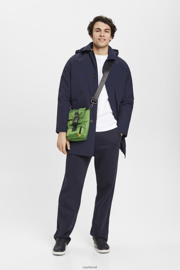 camiseta com estampa de logo homens Esprit branco Camisetas 82P6TP599