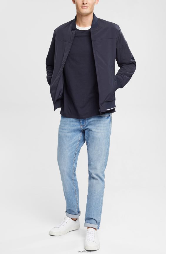 camiseta de jérsei homens Esprit marinha Camisetas 82P6TP956