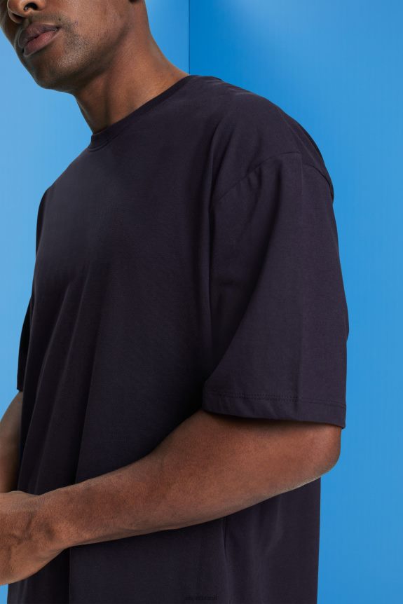 camiseta de jersey grande homens Esprit marinha Camisetas 82P6TP843