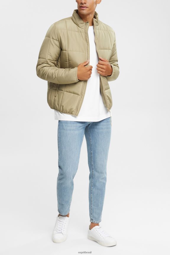 camiseta lisa homens Esprit branco Camisetas 82P6TP929