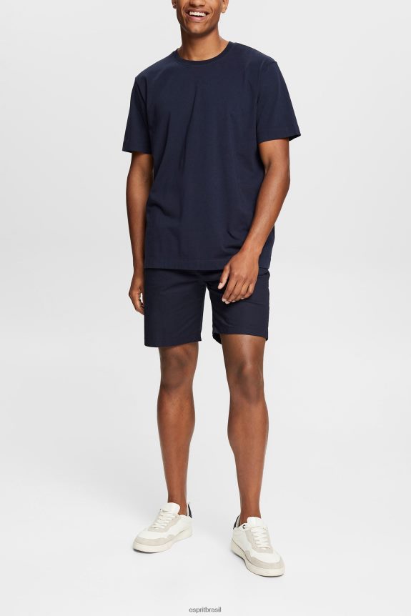 camiseta lisa homens Esprit marinha Camisetas 82P6TP930