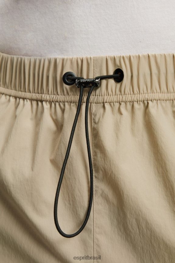 joggers relaxados homens Esprit areia corredores 82P6TP788