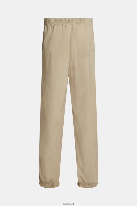 joggers relaxados homens Esprit areia corredores 82P6TP788