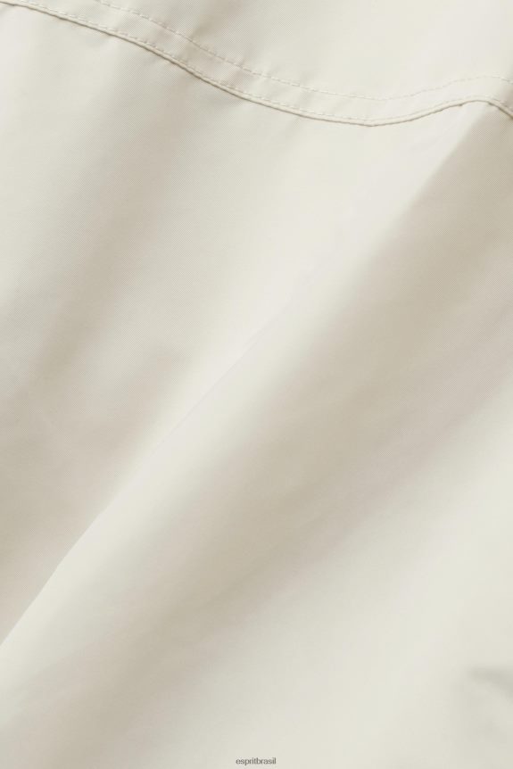 jaqueta bomber homens Esprit cinza claro jaquetas 82P6TP677