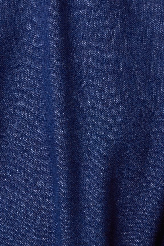 jaqueta jeans homens Esprit lavagem azul escuro jaquetas 82P6TP879