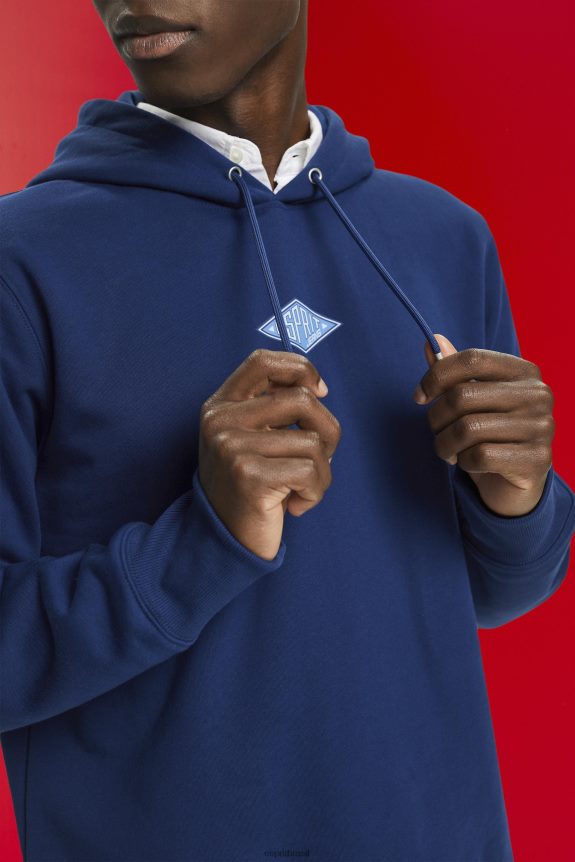 moletom com logo estampado no peito homens Esprit tinta moletons e moletons 82P6TP641