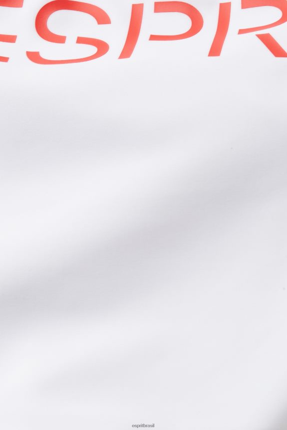 calças de praia homens Esprit branco nadar 82P6TP605