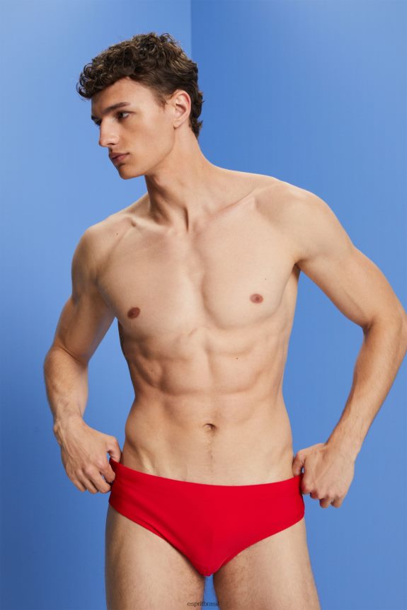 calças de praia homens Esprit vermelho escuro nadar 82P6TP607