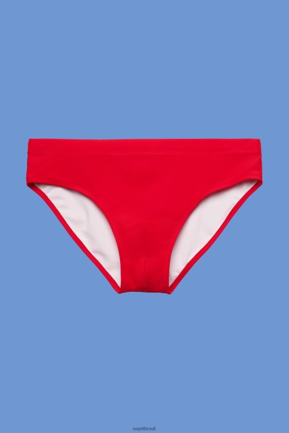 calças de praia homens Esprit vermelho escuro nadar 82P6TP607