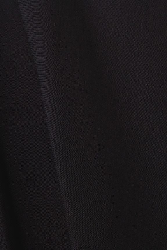 blusa com detalhes franzidos, lenzing ecovero mulheres Esprit preto blusas 82P6TP370
