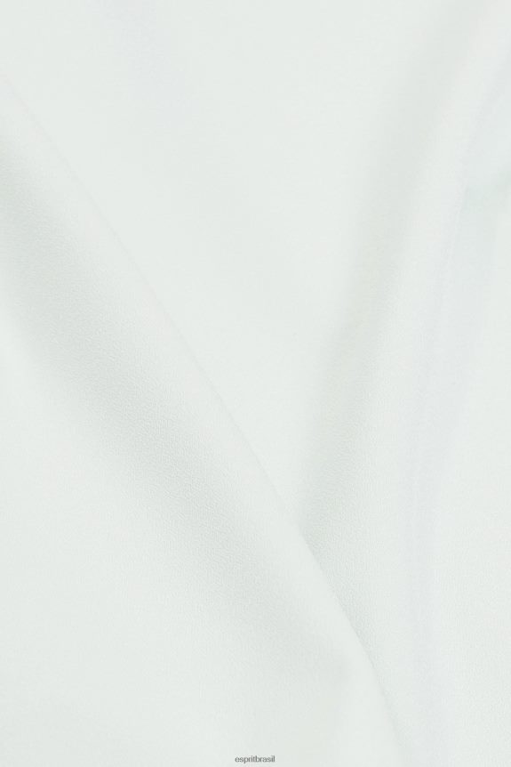 blusa cropped sem manga mulheres Esprit verde água claro blusas 82P6TP309