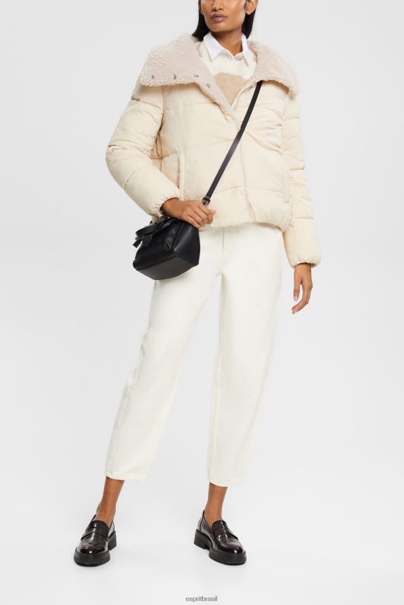 calça banana cropped mulheres Esprit gelo calças 82P6TP362