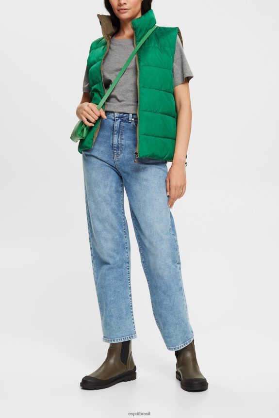 camiseta bordada mulheres Esprit cinza médio Camisetas 82P6TP528