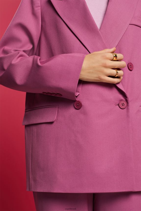 blazers tecidos mulheres Esprit tolet casacos 82P6TP133