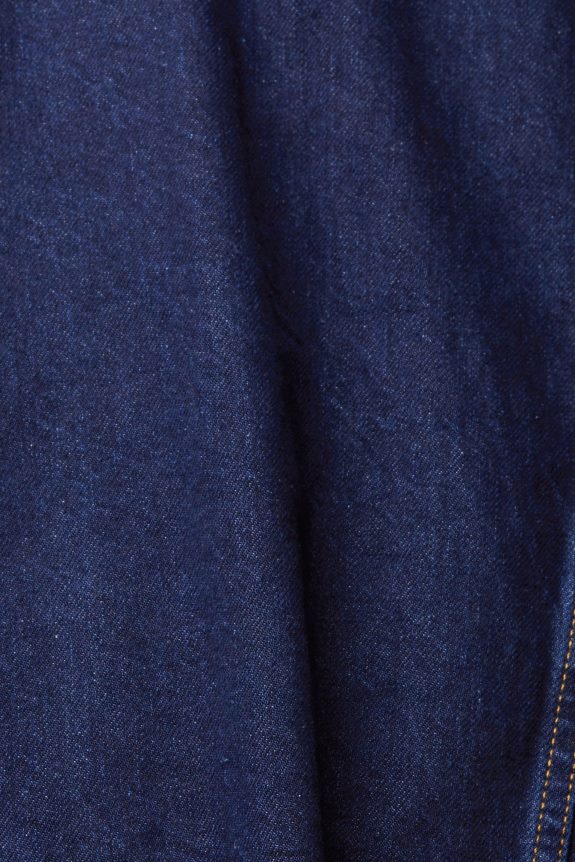 jaqueta jeans mulheres Esprit lavagem azul escuro jaquetas 82P6TP554