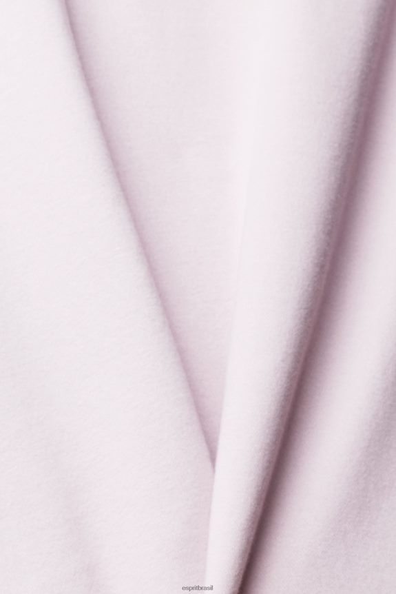 moletom com capuz mulheres Esprit lavanda moletons e moletons 82P6TP512