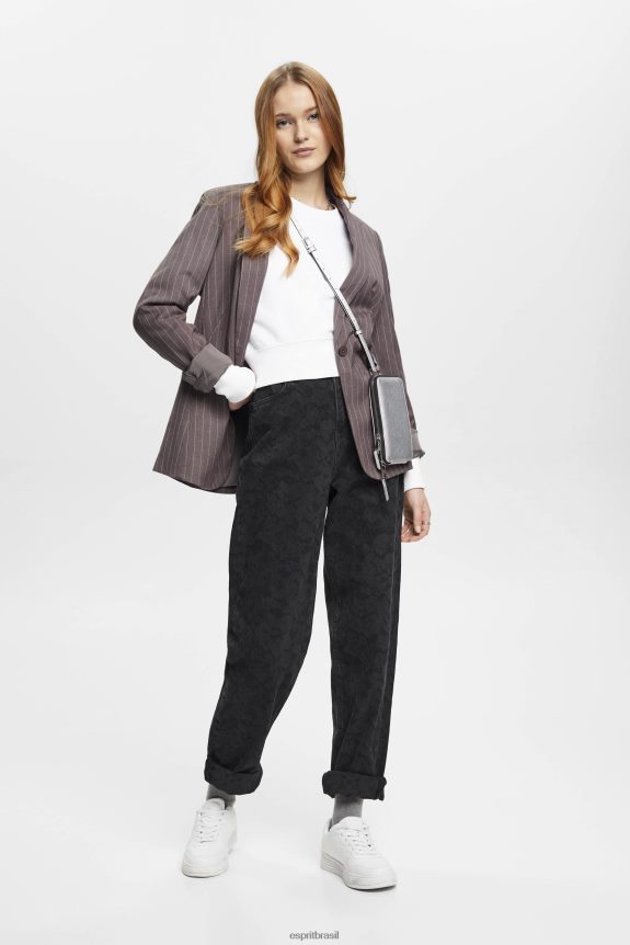 moletom cortado mulheres Esprit branco moletons e moletons 82P6TP153