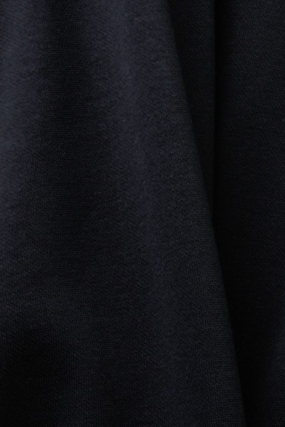 reciclado: moletom com capuz grande mulheres Esprit preto moletons e moletons 82P6TP29