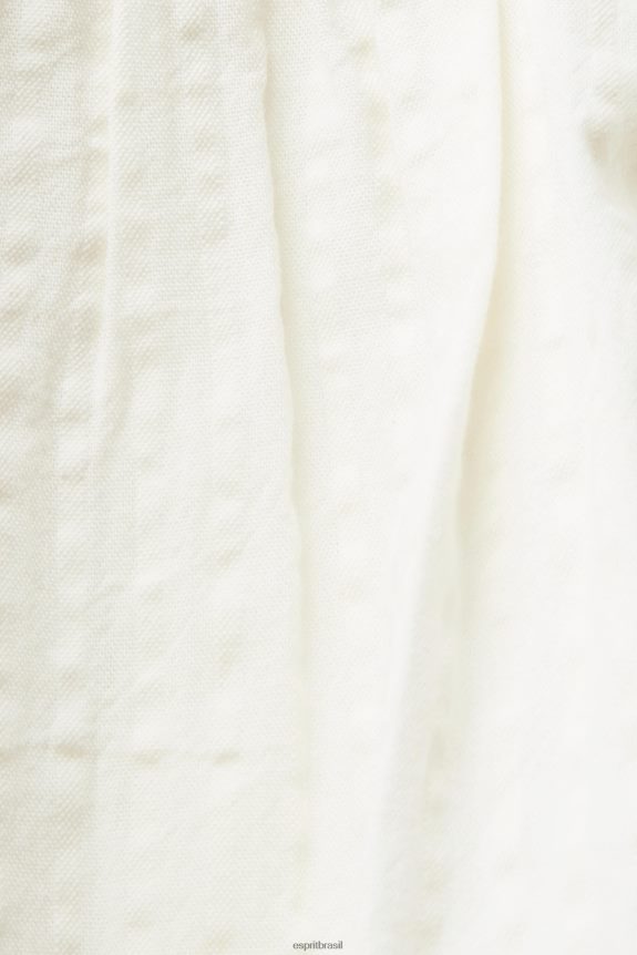 top cami texturizado mulheres Esprit branco principal 82P6TP224