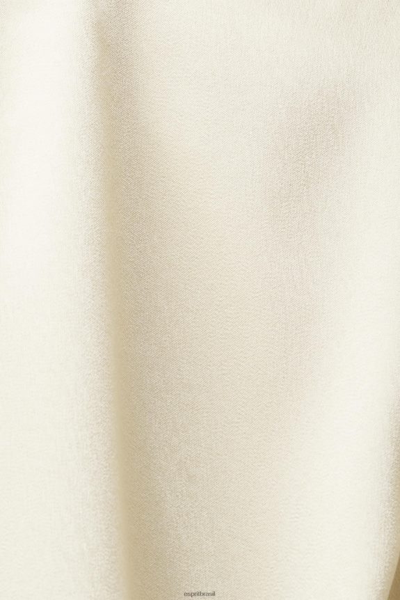 top de tiras de cetim mulheres Esprit cinza claro principal 82P6TP355