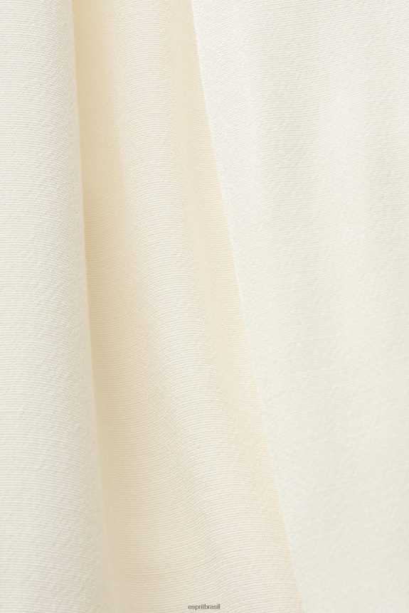 saia midi mulheres Esprit branco saias 82P6TP238