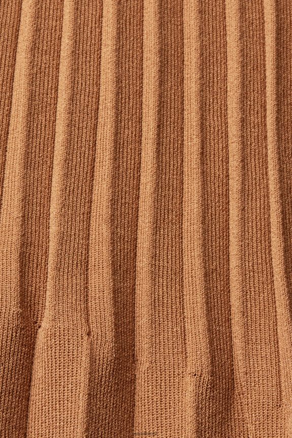 saia midi plissada mulheres Esprit marrom saias 82P6TP482