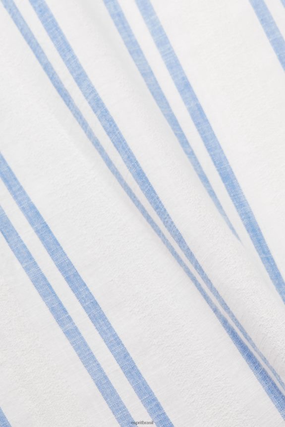 saias em tecido leve mulheres Esprit off white saias 82P6TP102