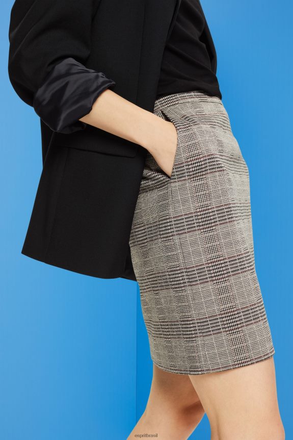 verificar mini-saia mulheres Esprit gelo saias 82P6TP484