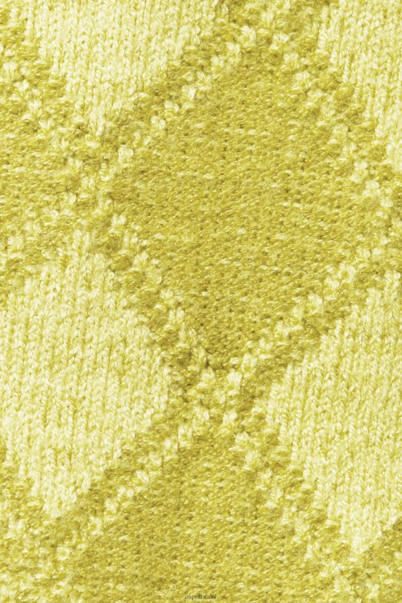 cardigã argyle mulheres Esprit branco suéteres 82P6TP85