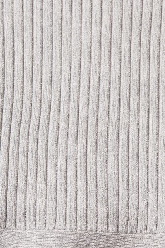 top plissado mulheres Esprit cinza médio suéteres 82P6TP469