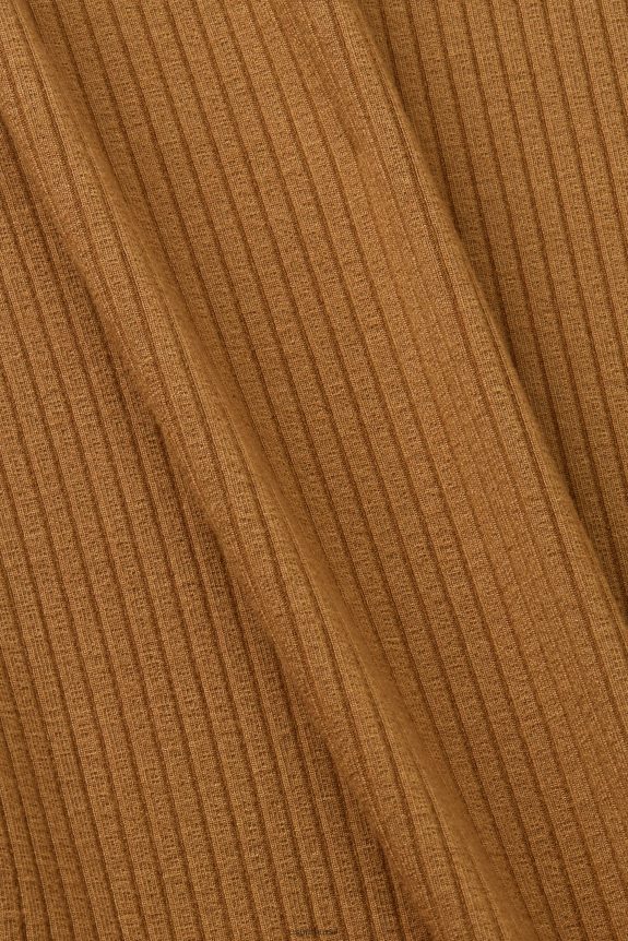 top com nervuras mulheres Esprit cáqui claro tanque 82P6TP302