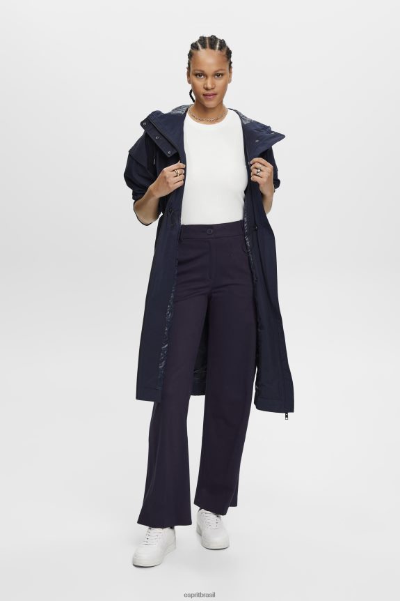 top com nervuras mulheres Esprit off white tanque 82P6TP301