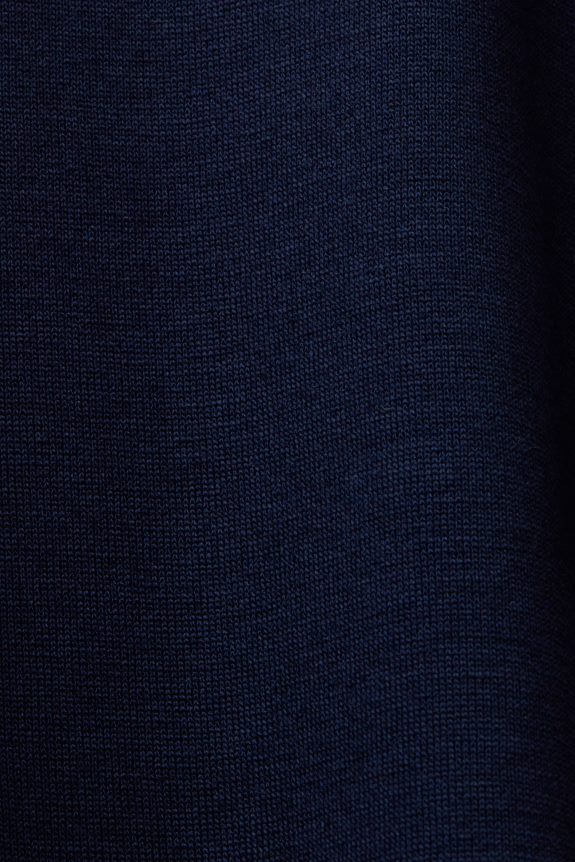 vestido jersey com mangas sino mulheres Esprit marinha vestidos 82P6TP64