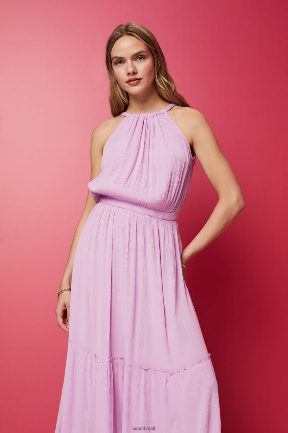 vestidos de tecido leve mulheres Esprit tolet vestidos 82P6TP130