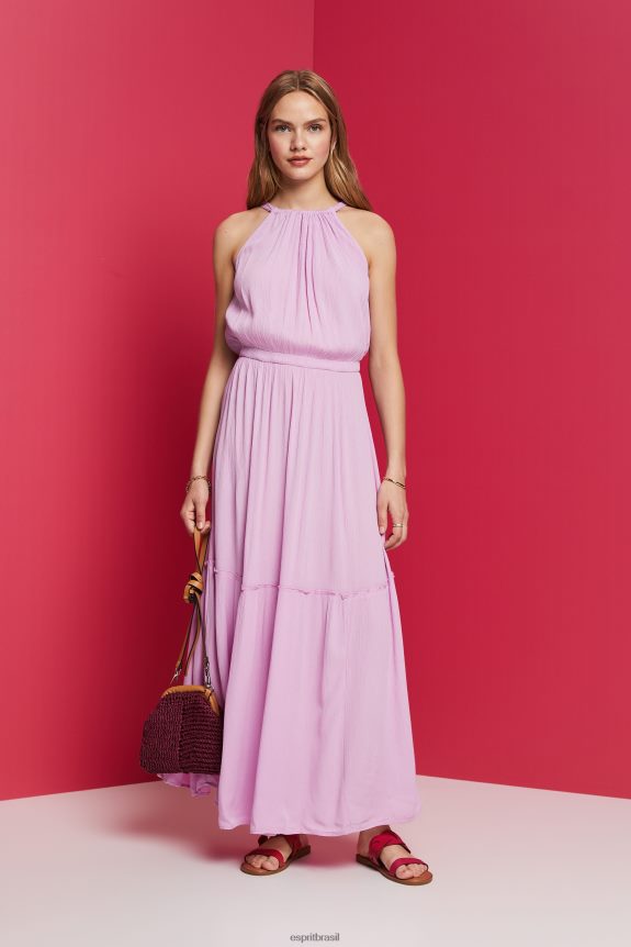 vestidos de tecido leve mulheres Esprit tolet vestidos 82P6TP130