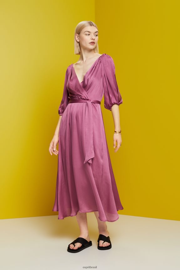 vestidos de tecido leve mulheres Esprit tolet vestidos 82P6TP137